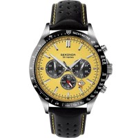 часовник,бижутерия,мъжки,летен,каталог,sekonda,45mm,silver,watch,round,case,yellow,dial,slvr