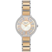 часовник,часовници,kenneth,cole,casual,two,tone,fashion,analogue,quartz,watch,slvr