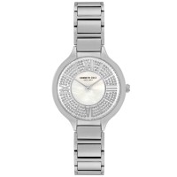 часовник,часовници,kenneth,cole,casual,two,tone,fashion,analogue,quartz,watch,slvr