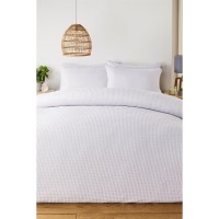 спално,бельо,и,комплекти,homelife,waffle,duvet,set,white