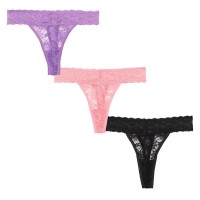 дамско,лятно,бельо,studio,3,pack,lace,thong,multi