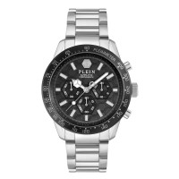 часовник,часовници,philipp,plein,pleinmeter,watch,silver,black