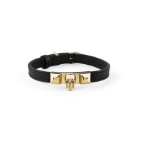 аксесоари,на,разпродажба,philipp,plein,skull,bracelet,black,gold