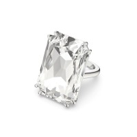 аксесоари,на,разпродажба,swarovski,mesmera,cocktail,ring,octagon,cut,white,rhodium,plated,crystal