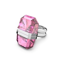 аксесоари,на,разпродажба,swarovski,lucent,ring,magnetic,closure,pink,rhodium,plated,rose