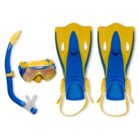 водни,спортове,aqualung,hero,set,yellow,blue