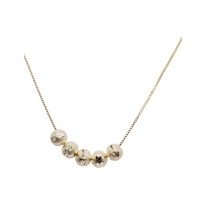 mason,knight,yager,18kt,gold,plate,4,beads,link,pendant,gold