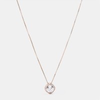подаръци,и,играчки,аксесоари,на,разпродажба,mason,knight,yager,single,square,cubic,stone,pendant,rose,gold