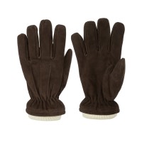 мъжки,ръкавици,зимни,аксесоари,firetrap,suede,gloves,mens,brown