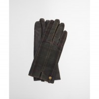 зимни,аксесоари,barbour,scarlet,tartan,gloves,classic,brown