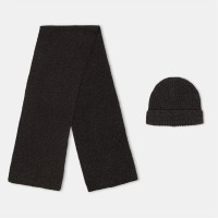 шал,ръкавици,шапки,и,шалове,зимни,аксесоари,boss,women's,lanura,scarf,set,black