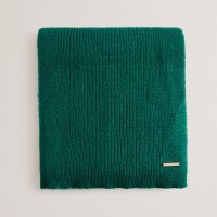 дамски,шал,зимни,аксесоари,ted,baker,women,s,classic,rib,scarf,green