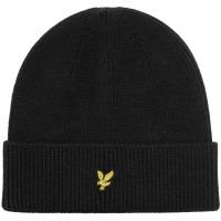 шапка,всички,шапки,зимни,аксесоари,lyle,and,scott,lyle,logo,beanie,jn44,black,z865