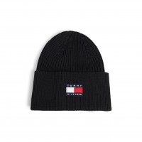 шапка,всички,шапки,зимни,аксесоари,tommy,hilfiger,kids,flag,cotton,logo,beanie,black,bds