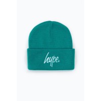 шапка,плажни,шапки,ученически,шапки,ръкавици,и,шалове,hype,adults,script,beanie,emerald