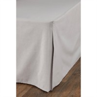 homelife,non,iron,plain,dyed,base,valance,silver