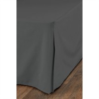 homelife,non,iron,plain,dyed,base,valance,charcoal