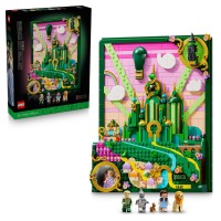 игри,и,технологии,всички,игри,и,играчки,lego,lego,wicked,emerald,city,wall,art,aesthetic,fantasy,room,decor,gift,for,adults,75685,emerald,city
