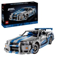 игри,и,технологии,всички,игри,и,играчки,lego,lego&#174;,technic,2,fast,2,furious,nissan,skyline,gt,r,(r34),car,model,kit,42110,skyline,gtr