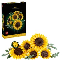 lego,botanicals,sunflower,bouquet,faux,flowers,set,11502,multi