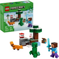 lego,minecraft,steve,s,taiga,adventure,toy,for,kids,21583,tbc