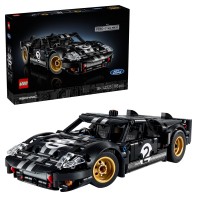 игри,и,технологии,всички,игри,и,играчки,lego,technic,1966,ford,gt40,mkii,race,car,model,kit,42223,tbc