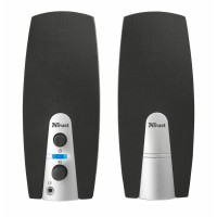 игри,и,технологии,trust,mila,2.0,pc,speaker,set,black,and,silver,black