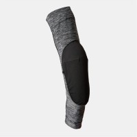 100,percent,teratec,elbow,guards,heather,grey