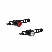 pinnacle,rechargeable,bike,light,set,black