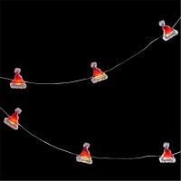 коледни,опаковки,и,декорации,the,spirit,of,christmas,copper,wire,mini,santa,hat,lights,santa