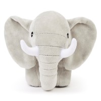 zappi,co,co,elephant,soft,toy,21,cm,grey