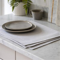 gallery,woven,striped,placemat,grey,(4pk),grey
