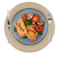alpina,placemat,round,paper,yarn,38cm,multi