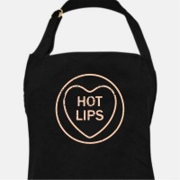 linea,linea,printed,valentines,apron,hot,lips