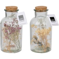 домашни,потреби,аксесоари,на,разпродажба,arti,casa,glass,vase,dried,flowers,multi