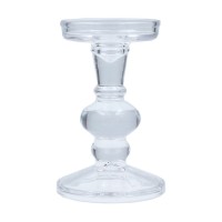 аксесоари,на,разпродажба,gisela,graham,gisela,candlestick,99,clear,glass