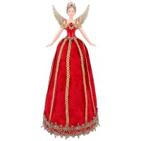 аксесоари,на,разпродажба,gisela,graham,gisela,xmas,ornamnt8,99,red,fairy