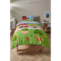 спално,бельо,и,комплекти,homelife,farmyard,kids,duvet,set,multi