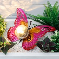 градина,/,на,открито,аксесоари,на,разпродажба,streetwize,solar,butterfly,99,pink