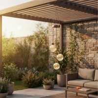 градина,/,на,открито,streetwize,solar,hanging,triple,ball,light,brown