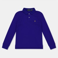 риза,с,дълъг,ръкав,детски,3/4,панталони,polo,ralph,lauren,kids',long,sleeve,shirt,azure