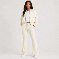 поларено,яке,дамски,полари,i,saw,it,first,fleece,zip,up,bomber,jacket,cream
