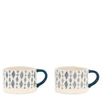 gallery,ikat,diamond,print,mugs,blue,(4pk),blue