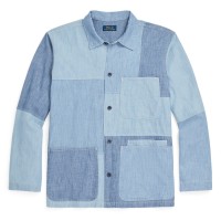 мъжки,якета,polo,ralph,lauren,patchwork,shirt,indigo