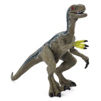 zappi,co,team,zappi,co,dino,figure,velociraptor,blue,grey,green