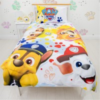 спално,бельо,и,комплекти,paw,patrol,patrol,splodge,single,panel,duvet,set,multi