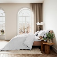 аксесоари,на,разпродажба,bedeck,of,belfast,cotton,sateen,plain,dye,duvet,cover,set,white