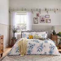 аксесоари,на,разпродажба,joules,joules,honey,floral,duvet,cover,set,navy,navy