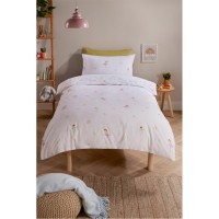 спално,бельо,и,комплекти,аксесоари,на,разпродажба,homelife,100pct.,cotton,fairy,rainbow,kids,duvet,set,white