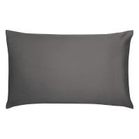 аксесоари,на,разпродажба,bedeck,of,belfast,cotton,plain,dye,pillowcase,pair,charcoal